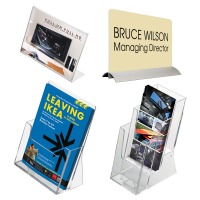 LEAFLET DISPENSERS